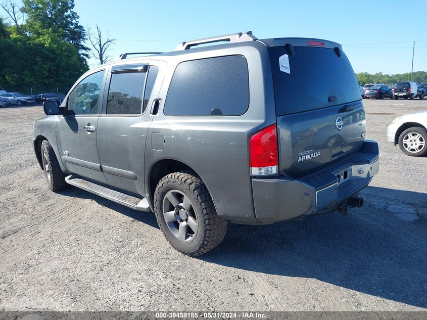 2005 Nissan Armada Se/Le VIN: 5N1AA08B35N701516 Lot: 39459185