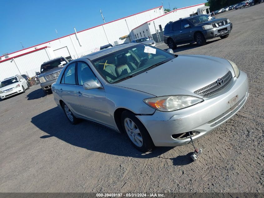 2003 Toyota Camry Le/Xle/Se VIN: 4T1BF30K73U052700 Lot: 39459197