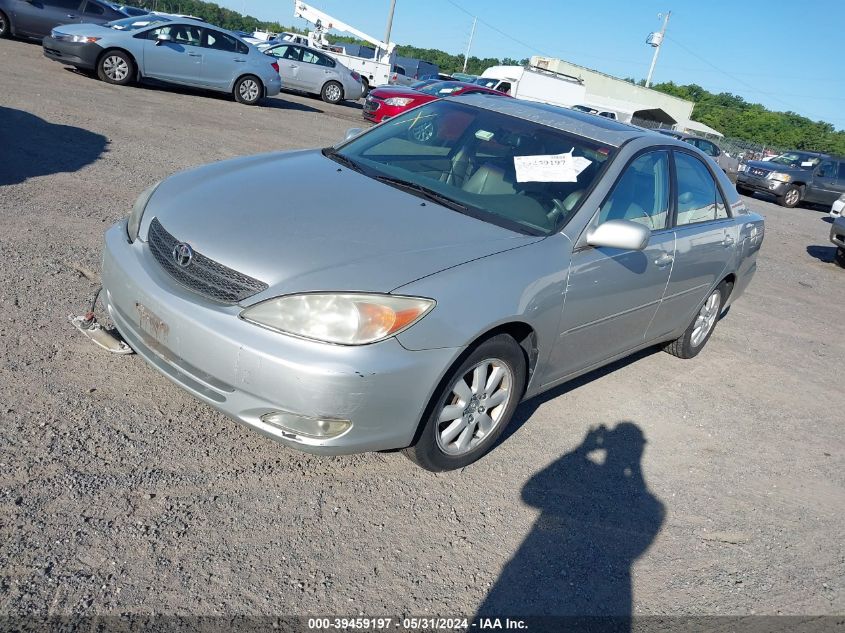 2003 Toyota Camry Le/Xle/Se VIN: 4T1BF30K73U052700 Lot: 39459197