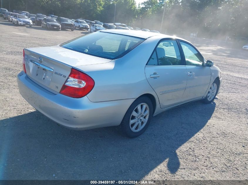 2003 Toyota Camry Le/Xle/Se VIN: 4T1BF30K73U052700 Lot: 39459197