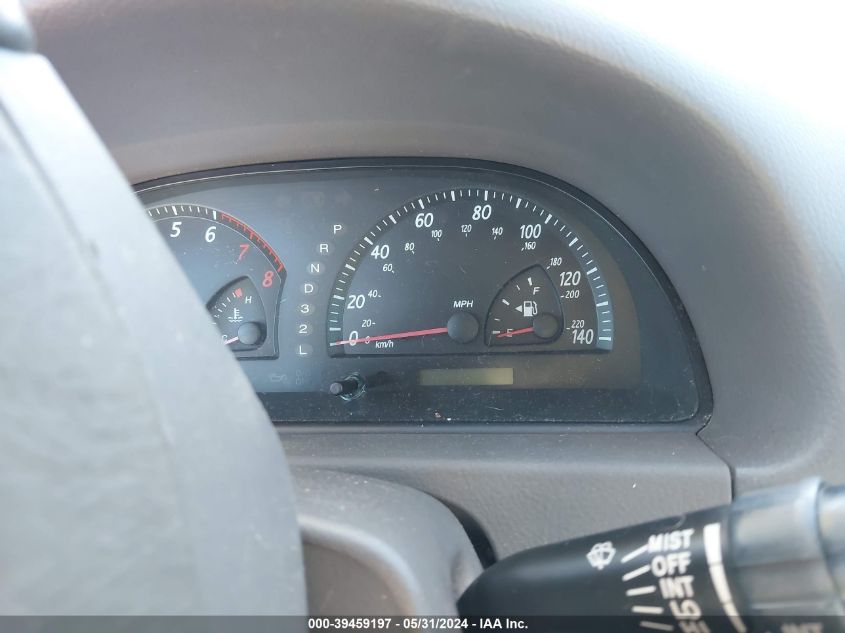 2003 Toyota Camry Le/Xle/Se VIN: 4T1BF30K73U052700 Lot: 39459197