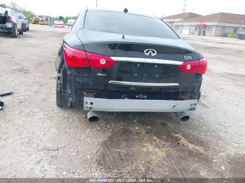 2015 Infiniti Q50 Premium VIN: JN1BV7AR5FM391831 Lot: 39459202