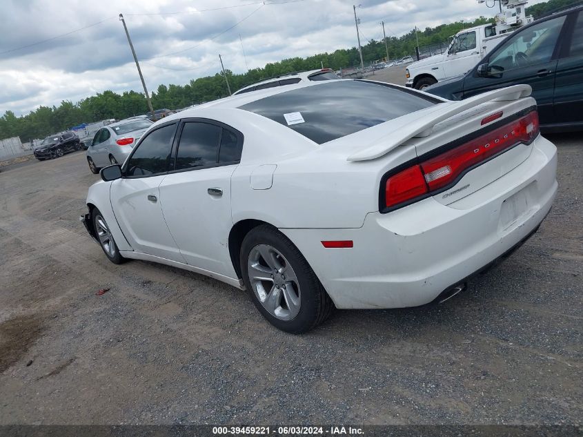 2013 Dodge Charger Se VIN: 2C3CDXBGXDH543589 Lot: 39459221