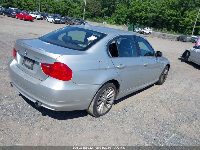 2011 BMW 335I xDrive VIN: WBAPL5C54BA918192 Lot: 39459232