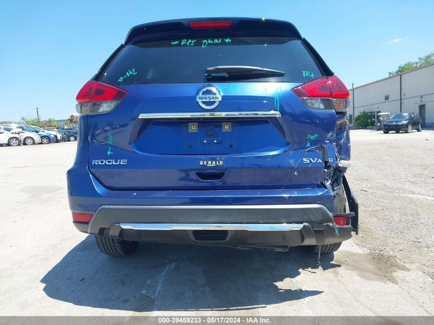 2018 Nissan Rogue Sv VIN: KNMAT2MV9JP592262 Lot: 39459233