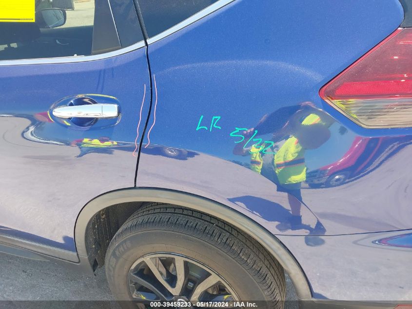 2018 Nissan Rogue Sv VIN: KNMAT2MV9JP592262 Lot: 39459233