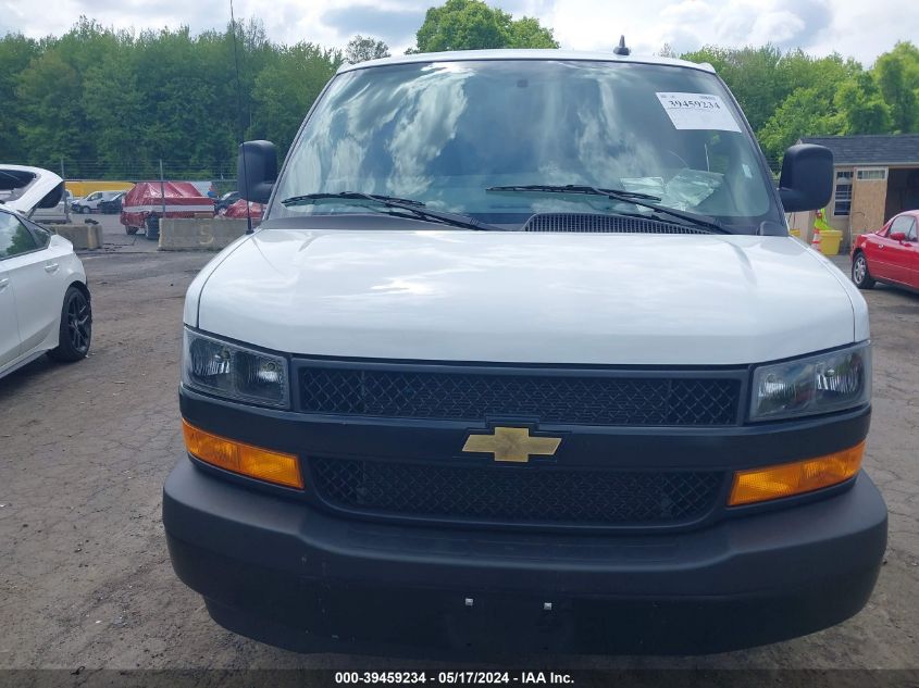 2023 Chevrolet Express Cargo Rwd 2500 Regular Wheelbase Wt VIN: 1GCWGAFP5P1258261 Lot: 39459234