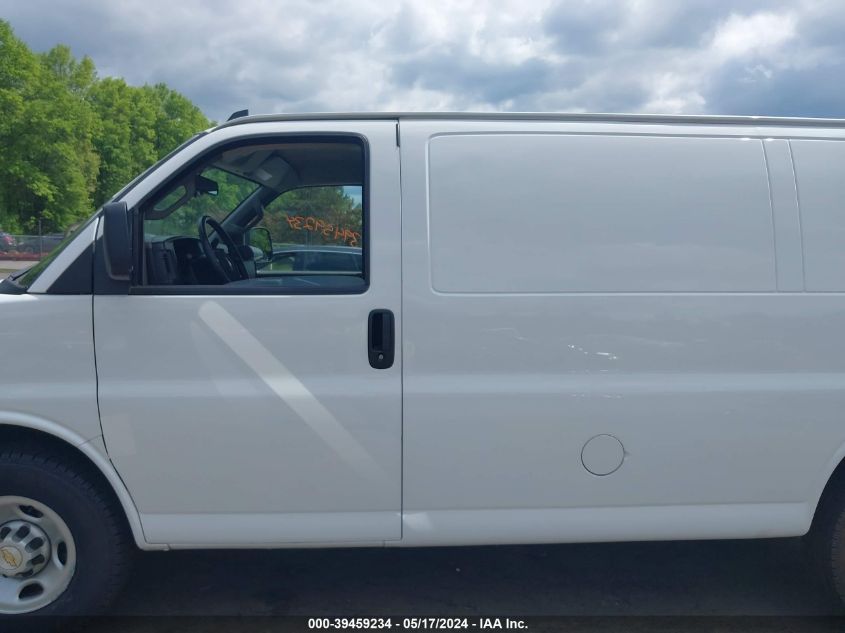 2023 Chevrolet Express Cargo Rwd 2500 Regular Wheelbase Wt VIN: 1GCWGAFP5P1258261 Lot: 39459234