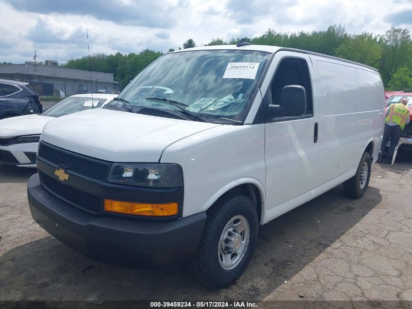 2023 Chevrolet Express Cargo Rwd 2500 Regular Wheelbase Wt VIN: 1GCWGAFP5P1258261 Lot: 39459234