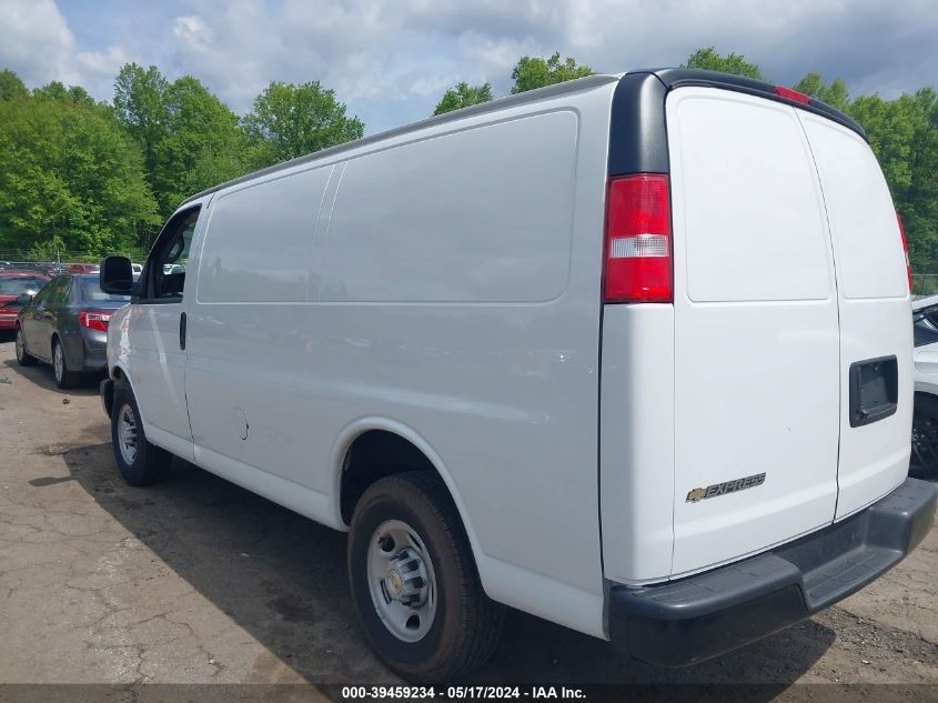 2023 Chevrolet Express Cargo Rwd 2500 Regular Wheelbase Wt VIN: 1GCWGAFP5P1258261 Lot: 39459234