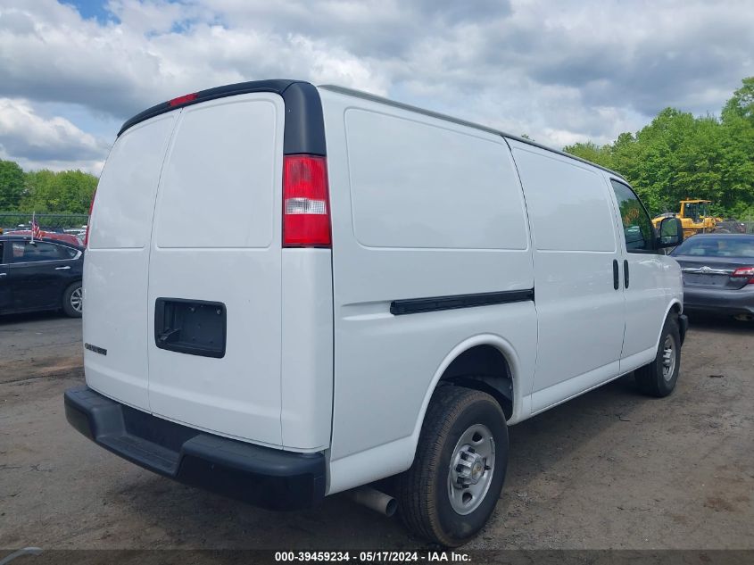 2023 Chevrolet Express Cargo Rwd 2500 Regular Wheelbase Wt VIN: 1GCWGAFP5P1258261 Lot: 39459234