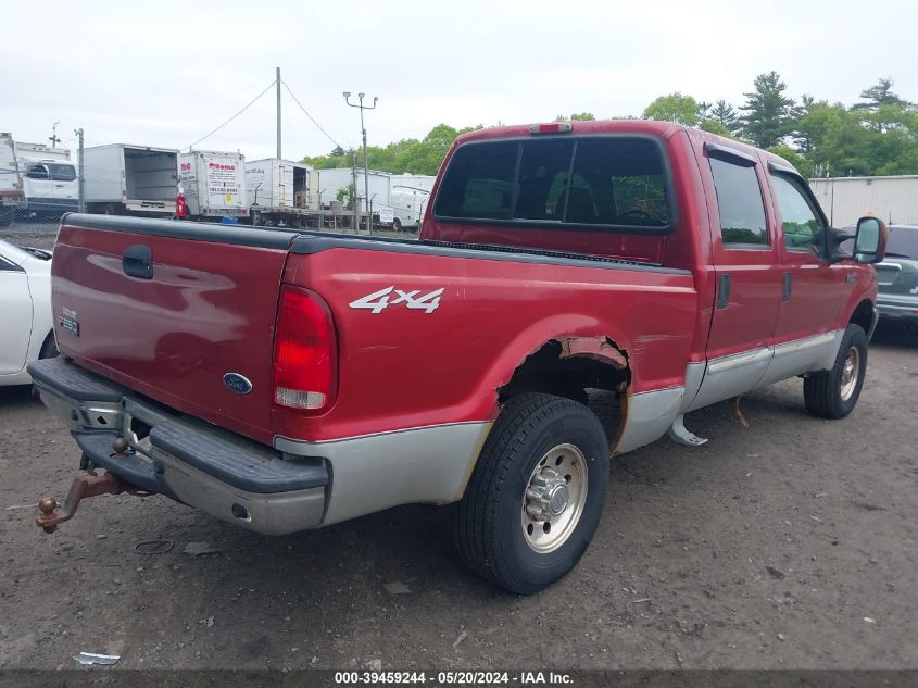 2003 Ford F250 Super Duty VIN: 1FTNW21L23EC94341 Lot: 39459244