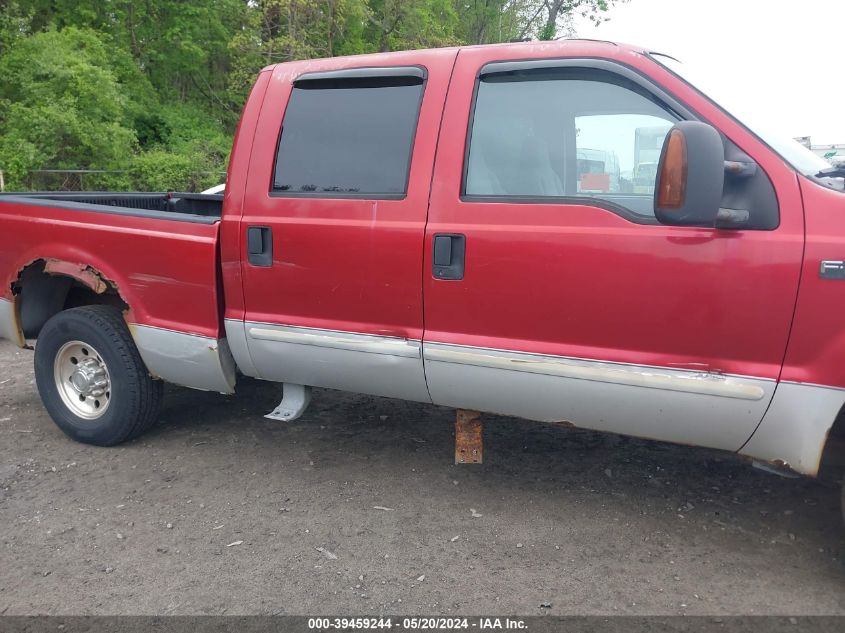 2003 Ford F250 Super Duty VIN: 1FTNW21L23EC94341 Lot: 39459244