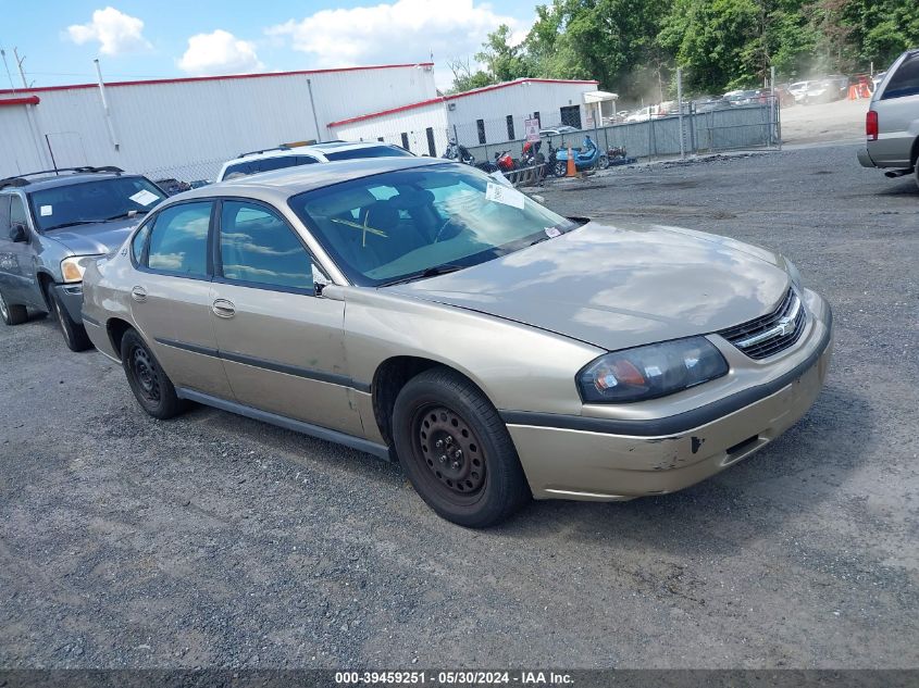 2005 Chevrolet Impala VIN: 2G1WF52E859245097 Lot: 39459251