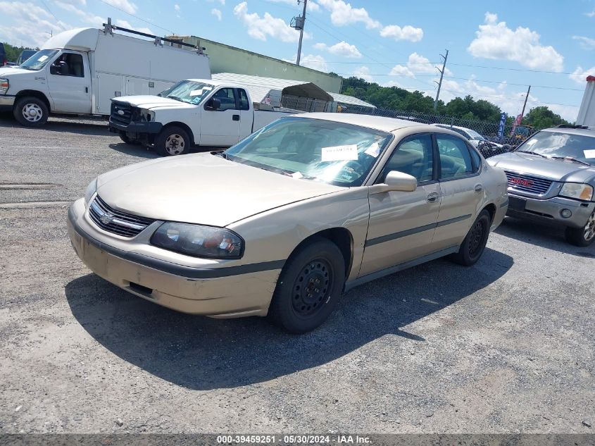 2005 Chevrolet Impala VIN: 2G1WF52E859245097 Lot: 39459251