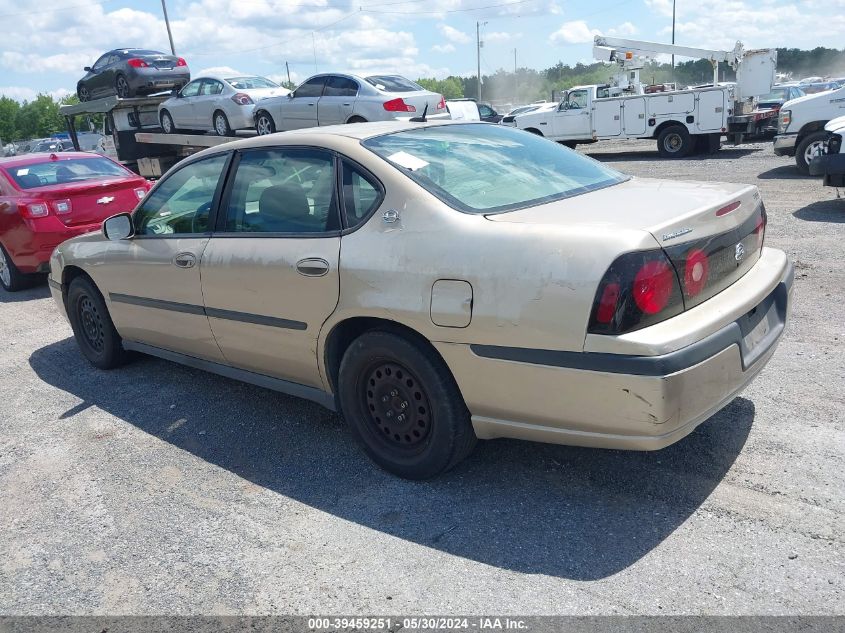 2005 Chevrolet Impala VIN: 2G1WF52E859245097 Lot: 39459251