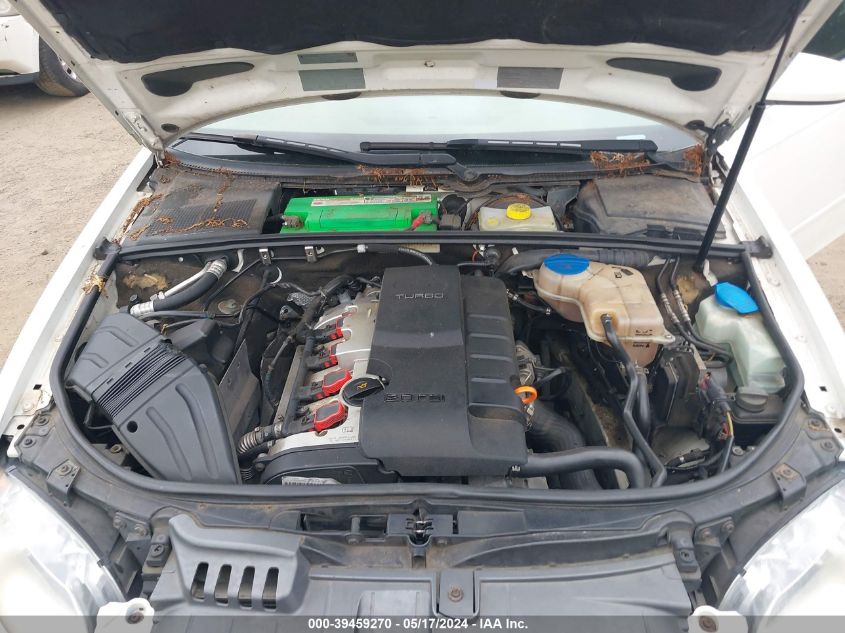 2006 Audi A4 2.0T VIN: WAUAF78E66A173050 Lot: 39459270