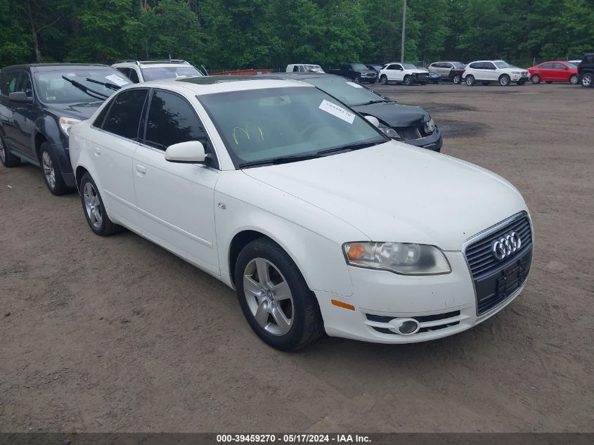 2006 Audi A4 2.0T VIN: WAUAF78E66A173050 Lot: 39459270