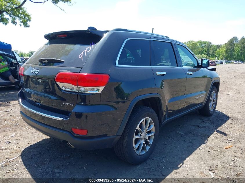 2016 Jeep Grand Cherokee Limited VIN: 1C4RJFBG5GC469109 Lot: 39459285