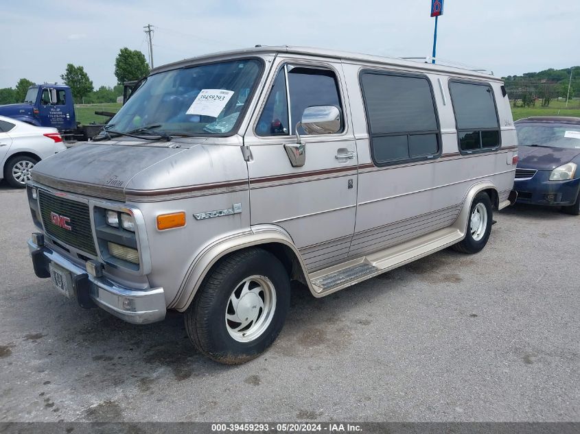 1992 GMC Rally Wagon / Van G2500 VIN: 1GDEG25K6N7509429 Lot: 39459293