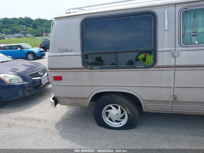 1992 GMC Rally Wagon / Van G2500 VIN: 1GDEG25K6N7509429 Lot: 39459293