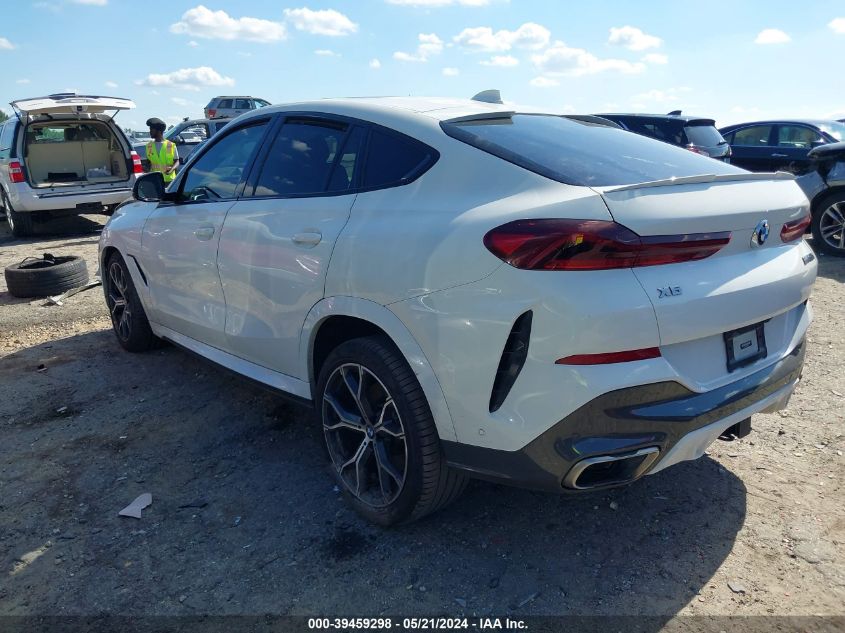 VIN 5UXCY8C09L9B16055 2020 BMW X6, M50I no.3