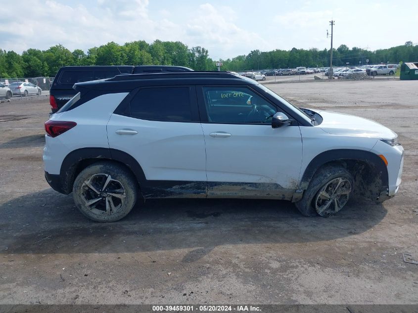 2021 Chevrolet Trailblazer Fwd Rs VIN: KL79MTSL1MB090965 Lot: 39459301