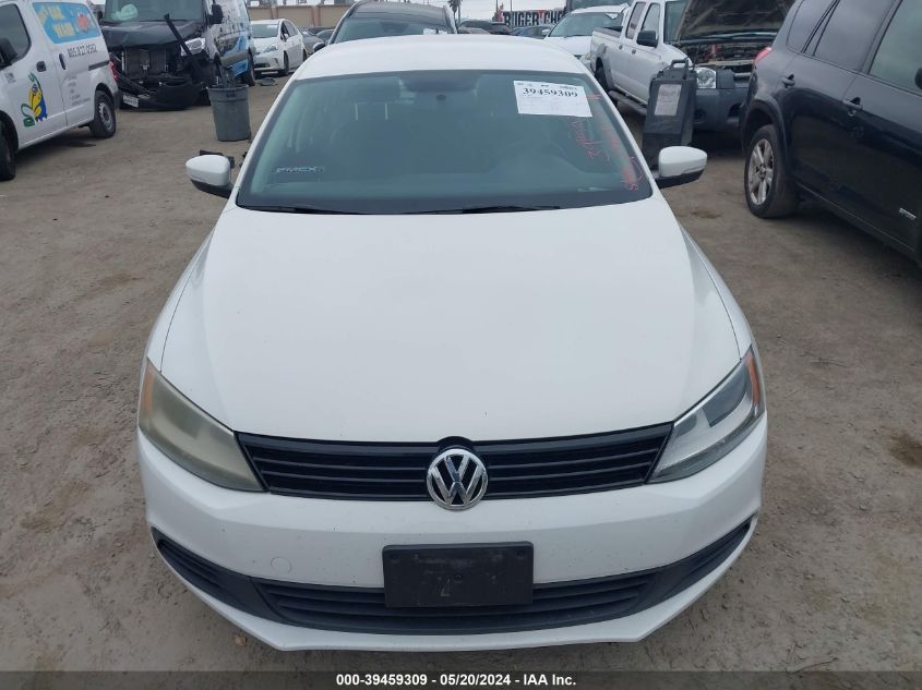 2012 Volkswagen Jetta 2.5L Se VIN: 3VWDP7AJ3CM428107 Lot: 39459309