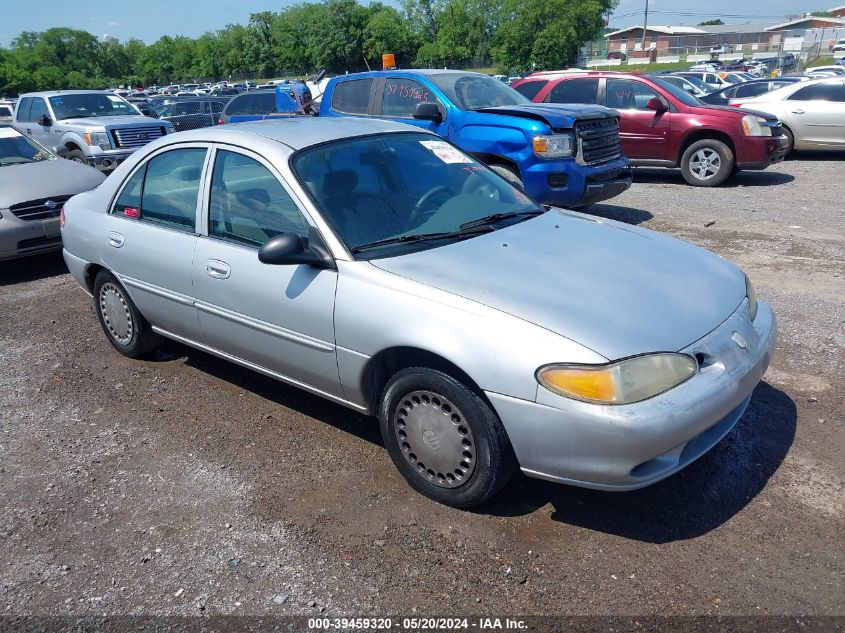 1998 Mercury Tracer Gs VIN: 1MEFM10P5WW606450 Lot: 39459320