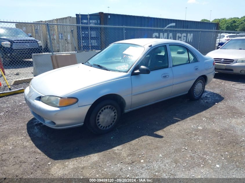 1998 Mercury Tracer Gs VIN: 1MEFM10P5WW606450 Lot: 39459320