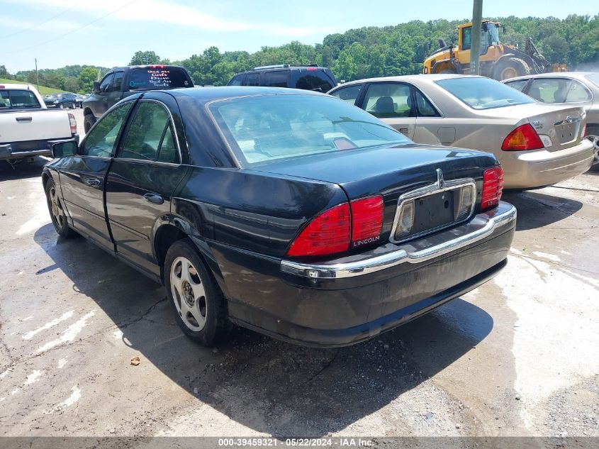 2000 Lincoln Ls VIN: 1LNHM86SXYY761075 Lot: 39459321