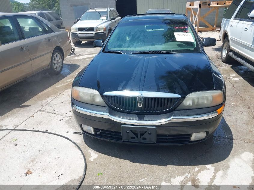 2000 Lincoln Ls VIN: 1LNHM86SXYY761075 Lot: 39459321