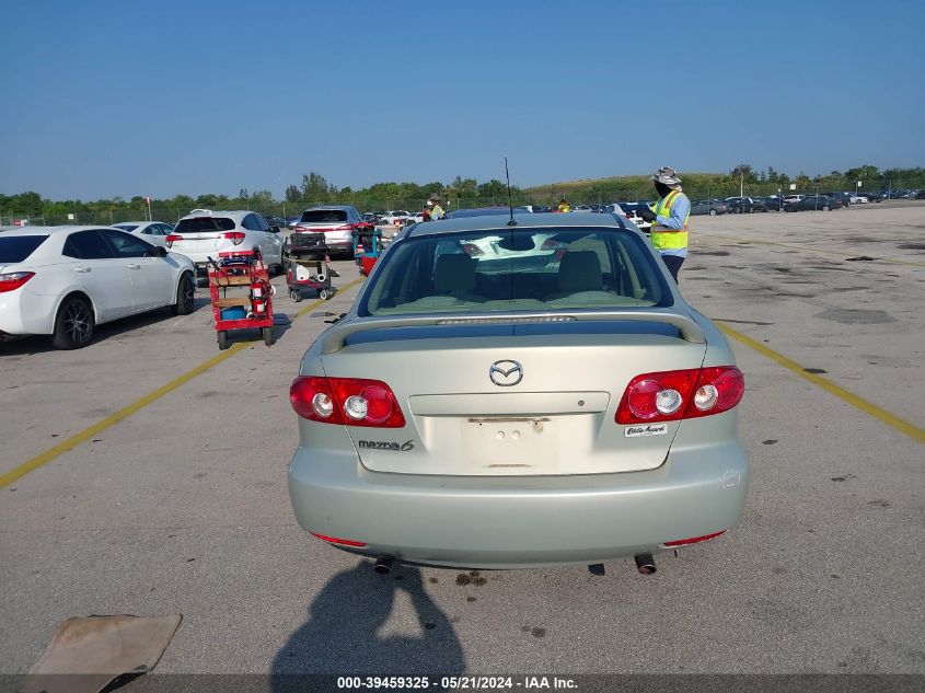 2005 Mazda Mazda6 I Base VIN: 1YVHP80C755M72966 Lot: 39459325