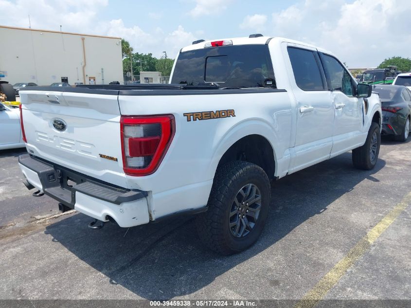 2022 Ford F-150 Tremor VIN: 1FTEW1E88NFB75187 Lot: 39459338