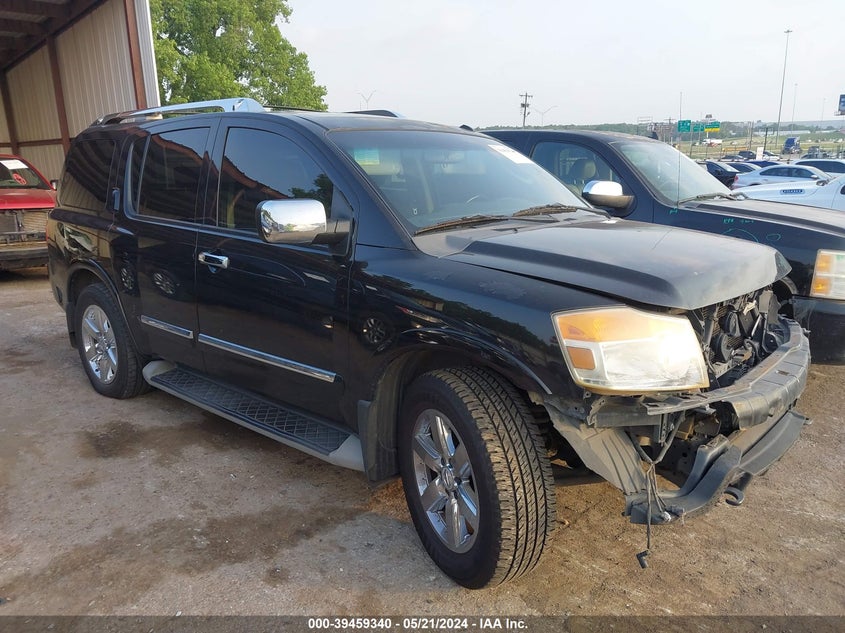 2012 Nissan Armada Platinum VIN: 5N1BA0NEXCN611361 Lot: 39459340