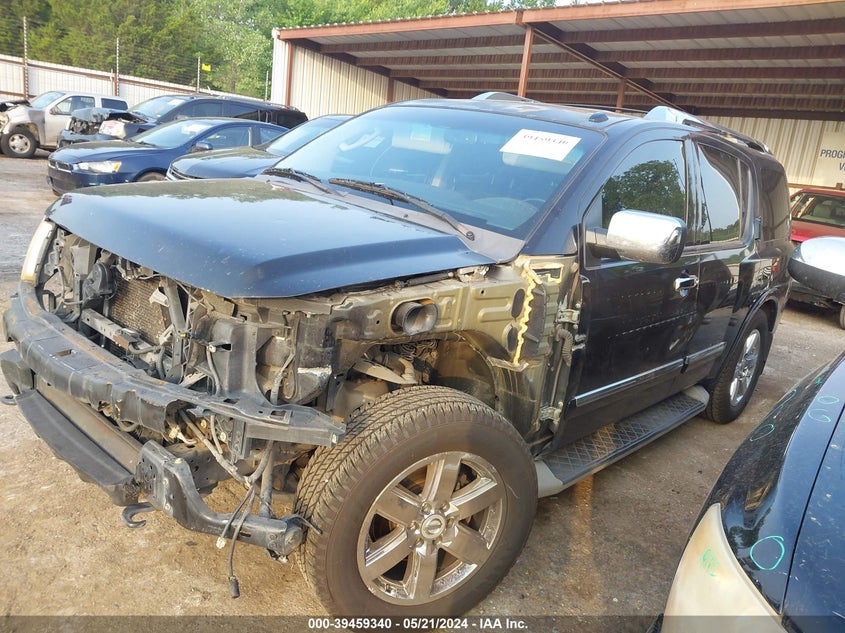 2012 Nissan Armada Platinum VIN: 5N1BA0NEXCN611361 Lot: 39459340