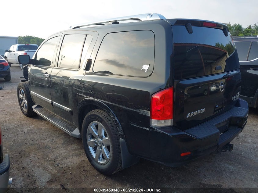 2012 Nissan Armada Platinum VIN: 5N1BA0NEXCN611361 Lot: 39459340