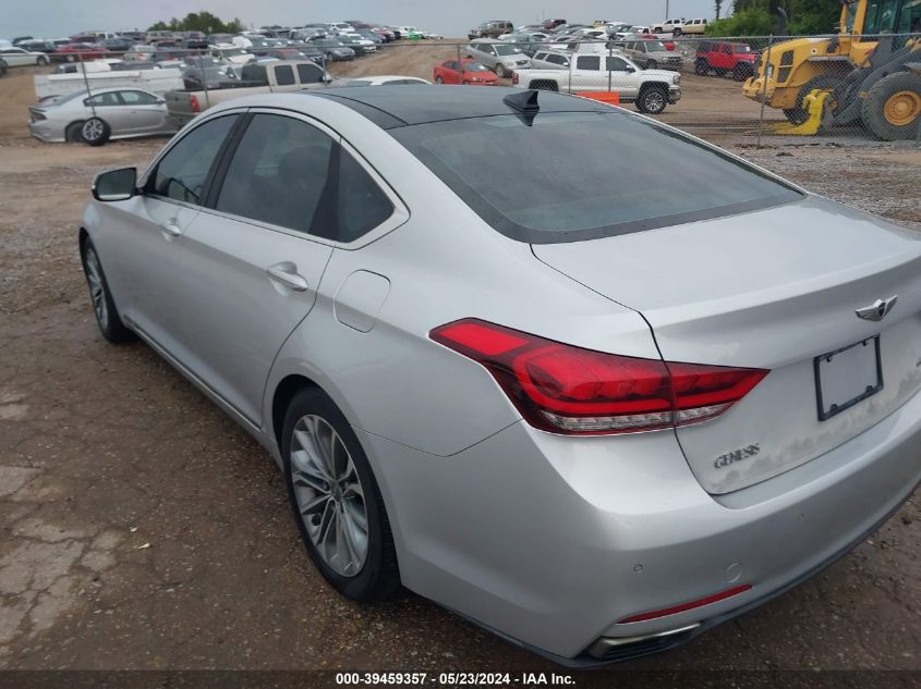 2015 Hyundai Genesis 3.8 VIN: KMHGN4JE5FU072875 Lot: 39459357