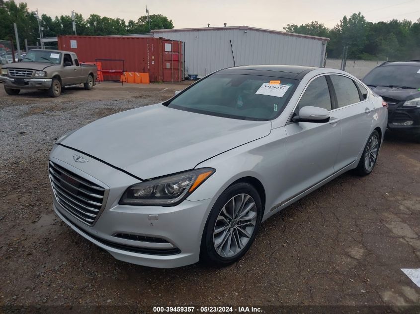 2015 Hyundai Genesis 3.8 VIN: KMHGN4JE5FU072875 Lot: 39459357