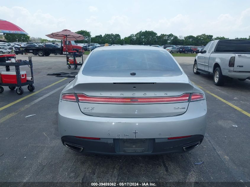2016 Lincoln Mkz VIN: 3LN6L2G95GR606210 Lot: 39459362