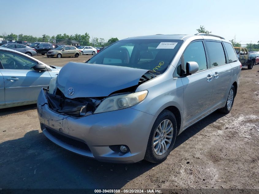 2011 Toyota Sienna Xle V6 VIN: 5TDYK3DC7BS041471 Lot: 39459388