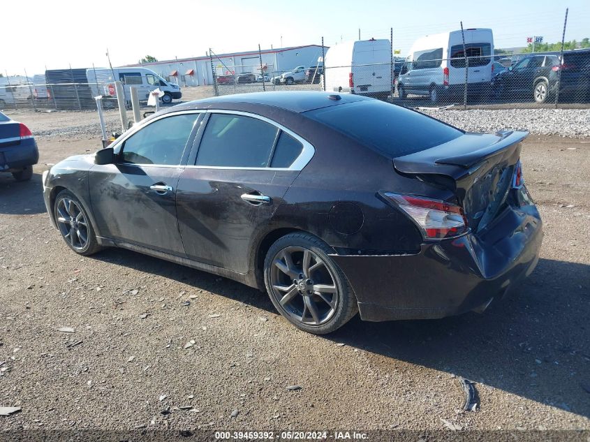 2014 Nissan Maxima 3.5 Sv VIN: 1N4AA5APXEC913452 Lot: 39459392