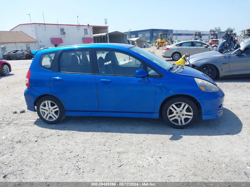 2008 Honda Fit Sport VIN: JHMGD38688S042041 Lot: 39459396