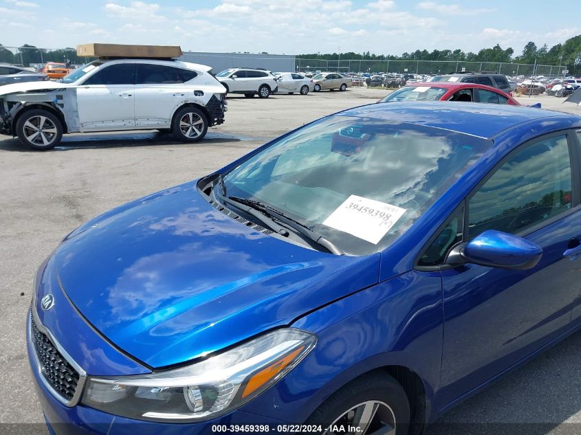 2018 Kia Forte S VIN: 3KPFL4A73JE201646 Lot: 39459398