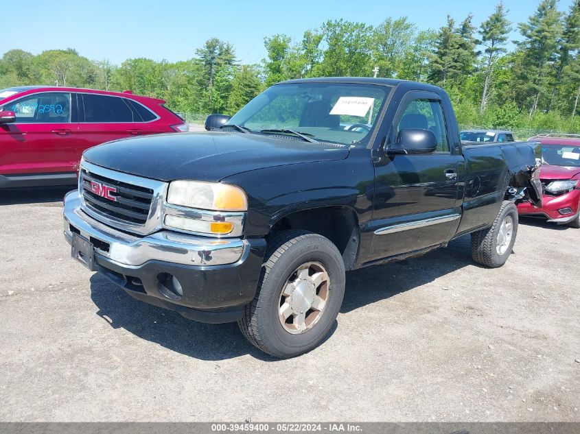 2006 GMC Sierra 1500 Sle1 VIN: 1GTEK14T26Z100616 Lot: 39459400