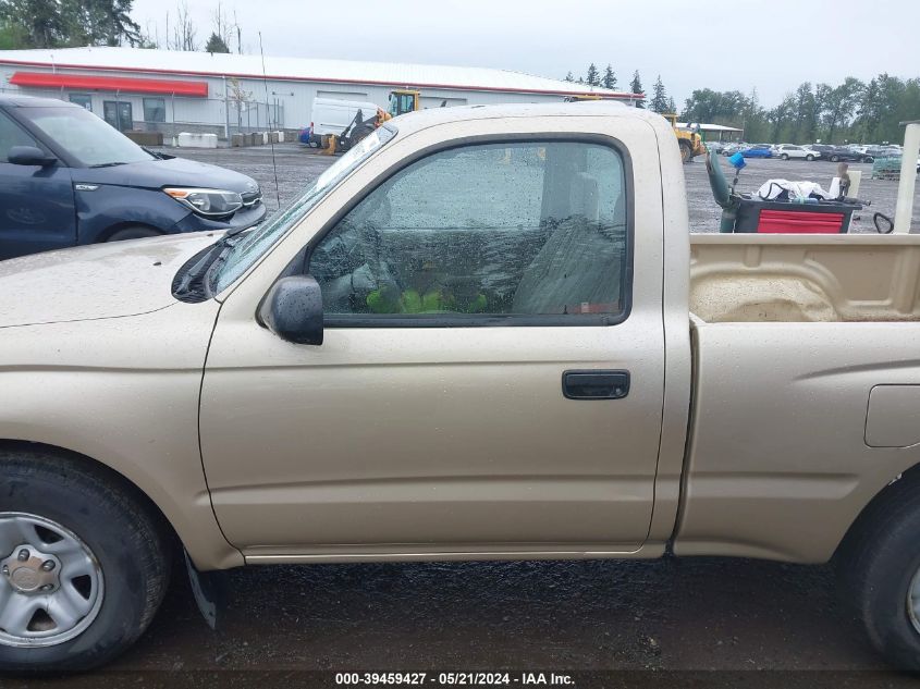 2002 Toyota Tacoma Base (M5) VIN: 5TENL42N22Z131446 Lot: 39459427