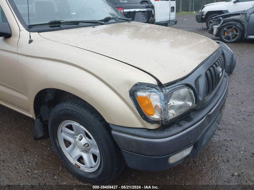 2002 Toyota Tacoma Base (M5) VIN: 5TENL42N22Z131446 Lot: 39459427