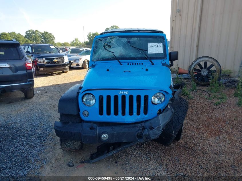 2017 Jeep Wrangler Unlimited Sport VIN: 1C4BJWDG3HL736036 Lot: 39459495