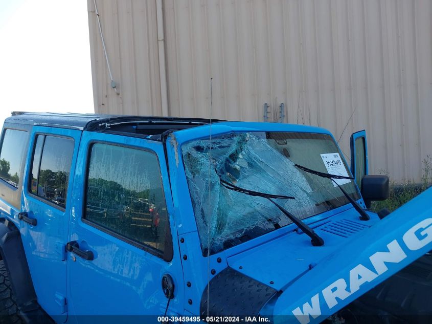 2017 Jeep Wrangler Unlimited Sport 4X4 VIN: 1C4BJWDG3HL736036 Lot: 39459495