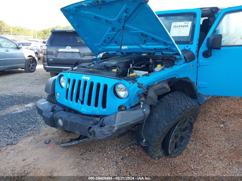 2017 Jeep Wrangler Unlimited Sport 4X4 VIN: 1C4BJWDG3HL736036 Lot: 39459495